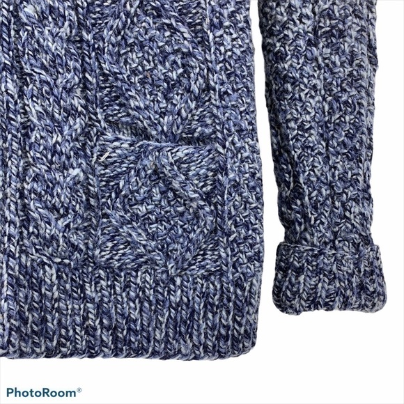 Otavalo Native American Wool ZipUp Hooded Cardigan - Picture 5 of 8